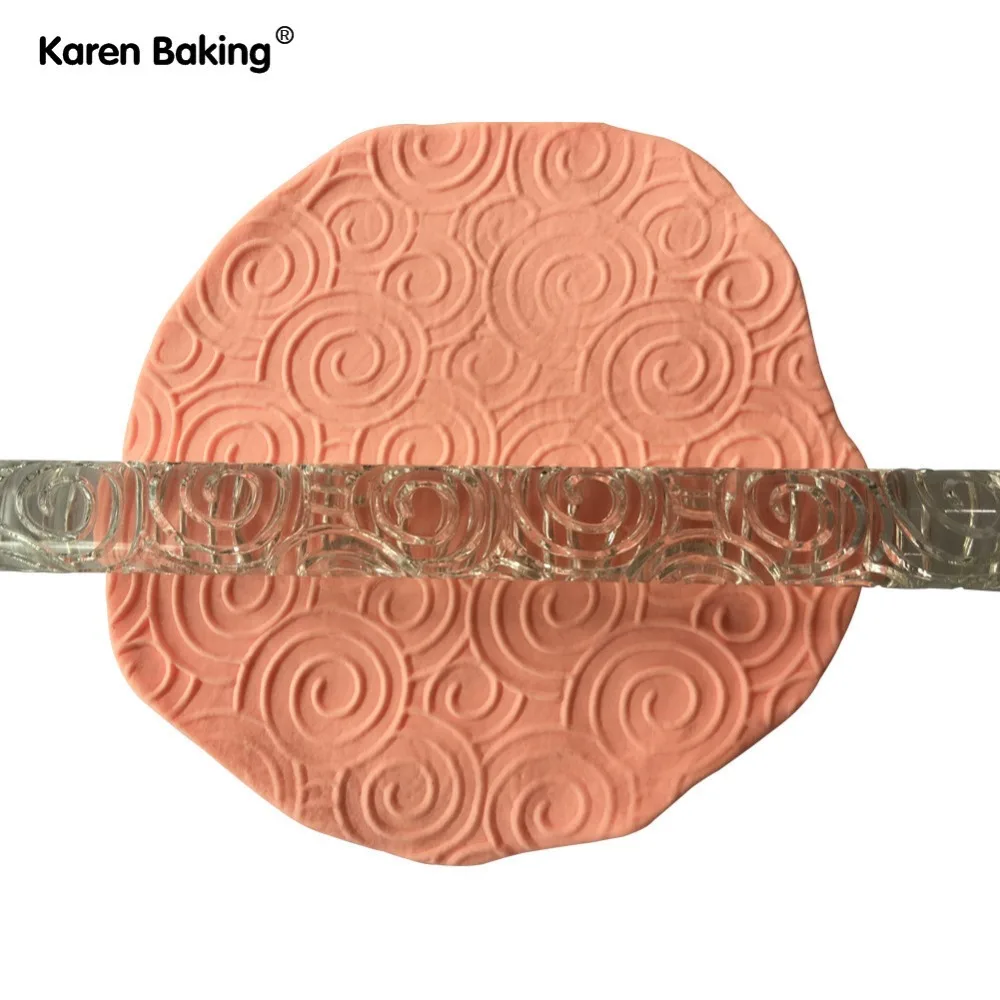 Cake Decorating Spiral Rolling Pin Gum Paste Mold Tools Sugarcraft Embossed--A252
Cake Decorating Spiral Rolling Pin Gum Paste Mold Tools Sugarcraft Embossed--A252