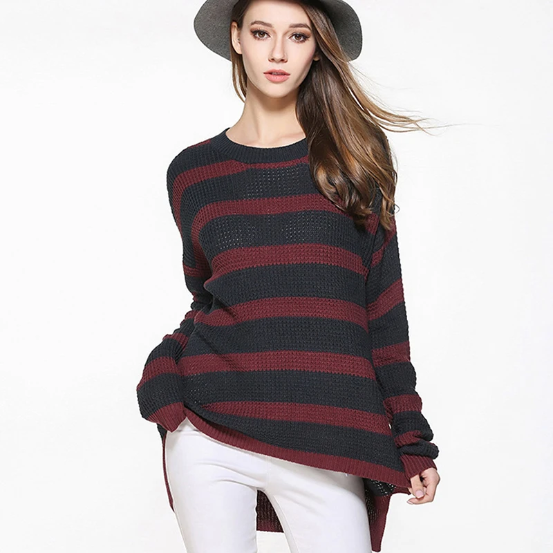 Knitted Women Sweater Long Sleeve O-Neck Pullovers Female Sweater Tops Front Short Back Long Ladies Basic Thin Knitwear
Knitted Women Sweater Long Sleeve O-Neck Pullovers Female Sweater Tops Front Short Back Long Ladies Basic Thin Knitwear