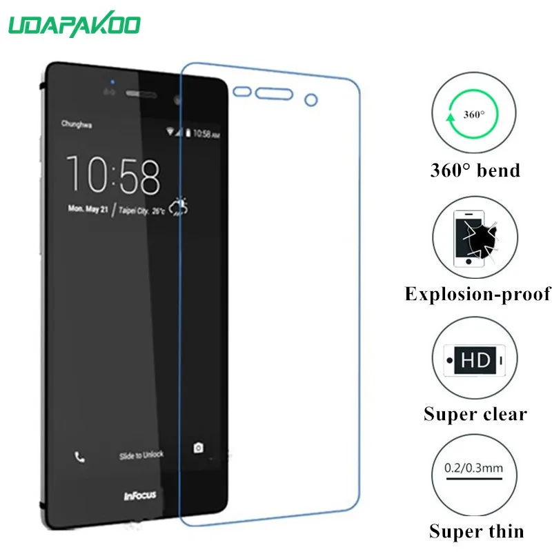 udapakoo clear Tempered (soft glass) film for InFocus M808 Nano Explosion-proof glass Screen Protector
udapakoo clear Tempered (soft glass) film for InFocus M808 Nano Explosion-proof glass Screen Protector