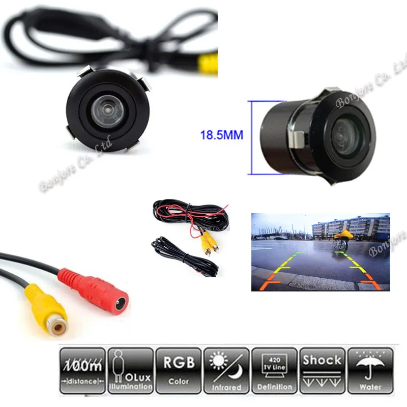 Mini HD CCD 18.5mm Night Vision Reversing Rear view Camera Car Backup Colorful Camera parking car reverse parking camera
Mini HD CCD 18.5mm Night Vision Reversing Rear view Camera Car Backup Colorful Camera parking car reverse parking camera