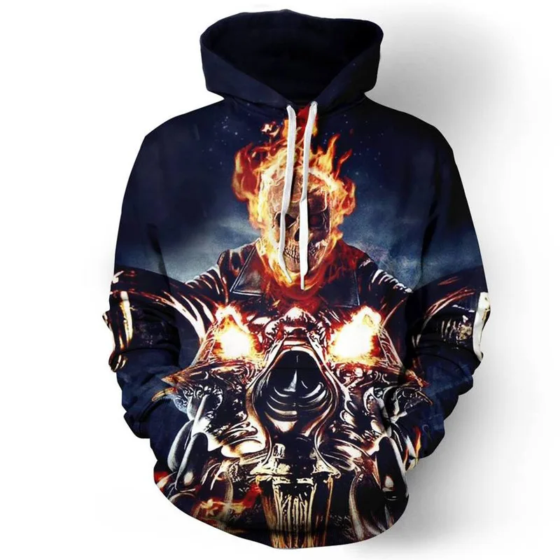 Movie Ghost Rider blue Shantou Hoodies Cosplay Costumes Ghost Rider skull Hoodie 3D Printed Hooded Sweatshirts Jacket
Movie Ghost Rider blue Shantou Hoodies Cosplay Costumes Ghost Rider skull Hoodie 3D Printed Hooded Sweatshirts Jacket