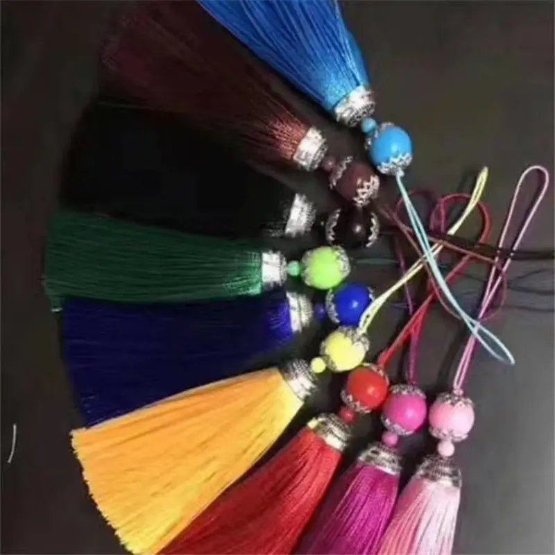 10pcs / lot 15cm Artificial silk tassel hanging ear bookmarks / jewelry accessories / diy jewelry found / jewelry accessories
10pcs / lot 15cm Artificial silk tassel hanging ear bookmarks / jewelry accessories / diy jewelry found / jewelry accessories
