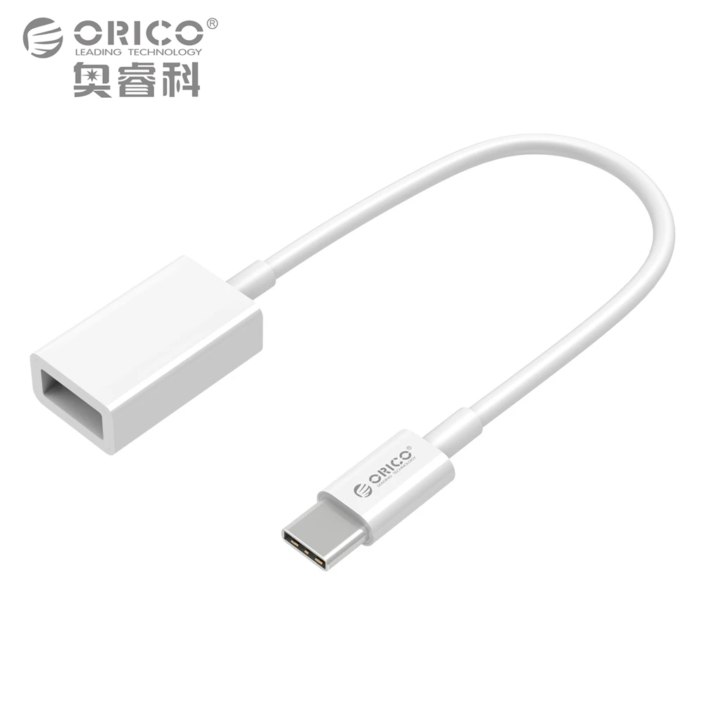 Hasil gambar untuk ORICO CT2-50 USB2.0 Type-C C to A OTG Data Cable
