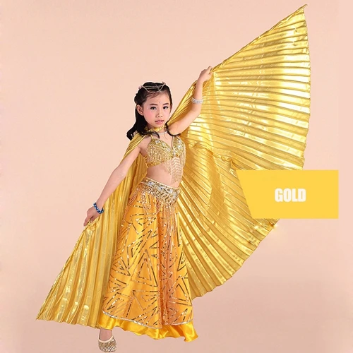 Children Dance Performance Props Belly Dance Accessories Egyptian Gold Wings Non-split Gold/Silver Isis Wings No Sticks
Children Dance Performance Props Belly Dance Accessories Egyptian Gold Wings Non-split Gold/Silver Isis Wings No Sticks