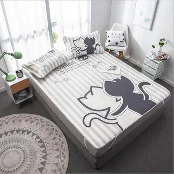 Cartoon Cats Summer Sleeping Bed Mat Foldable Bed Sheet Children Bed Mattress Protector Cover Summer Ice Silk Sleep Mat Set
Cartoon Cats Summer Sleeping Bed Mat Foldable Bed Sheet Children Bed Mattress Protector Cover Summer Ice Silk Sleep Mat Set
