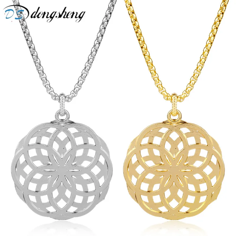 dongsheng Fashion Knot Male Flower of Life Necklace Men Pendant Egyptian Jewelry Tai Chi Mandala Women Collar for Women Girl-30
dongsheng Fashion Knot Male Flower of Life Necklace Men Pendant Egyptian Jewelry Tai Chi Mandala Women Collar for Women Girl-30