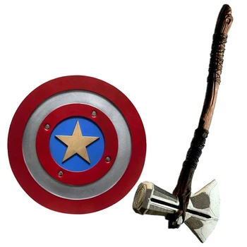 Thor's Axe Hammer Cosplay 1:1 Captain America Shield Cosplay Figure Weapons Model Movie Role Playing Safety PU Material Kid Gift
Thor's Axe Hammer Cosplay 1:1 Captain America Shield Cosplay Figure Weapons Model Movie Role Playing Safety PU Material Kid Gift