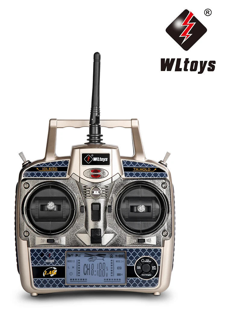 V950 Transmitter Controller WLtoys 2.4G 6 Channel EXPLORERS SERIES OF FLIGHT RC Helicoper Airplane Spare Parts Accs Accessories
V950 Transmitter Controller WLtoys 2.4G 6 Channel EXPLORERS SERIES OF FLIGHT RC Helicoper Airplane Spare Parts Accs Accessories