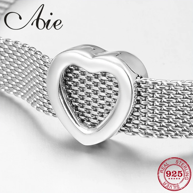 New 925 Sterling Silver Hollow heart shape Beads clip Fit Original reflection Clip Charm Bracelet Jewelry making
New 925 Sterling Silver Hollow heart shape Beads clip Fit Original reflection Clip Charm Bracelet Jewelry making