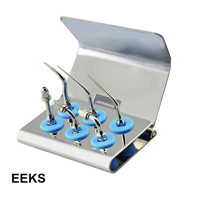 Quality Assurance EEKS Dental Equipment Ultrasonic Scaler Tip Kit For EMS And WOODPECKER Ultrasonic Scaler Tooth Health Care
Quality Assurance EEKS Dental Equipment Ultrasonic Scaler Tip Kit For EMS And WOODPECKER Ultrasonic Scaler Tooth Health Care