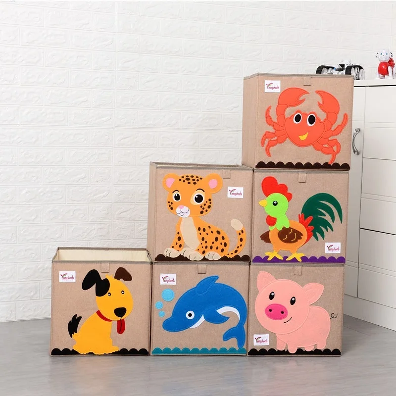Cube 3D cartoon animal pattern storage basket kid Toys organization Embroidery can be washed cotton linen storage box 33*33*33cm
Cube 3D cartoon animal pattern storage basket kid Toys organization Embroidery can be washed cotton linen storage box 33*33*33cm