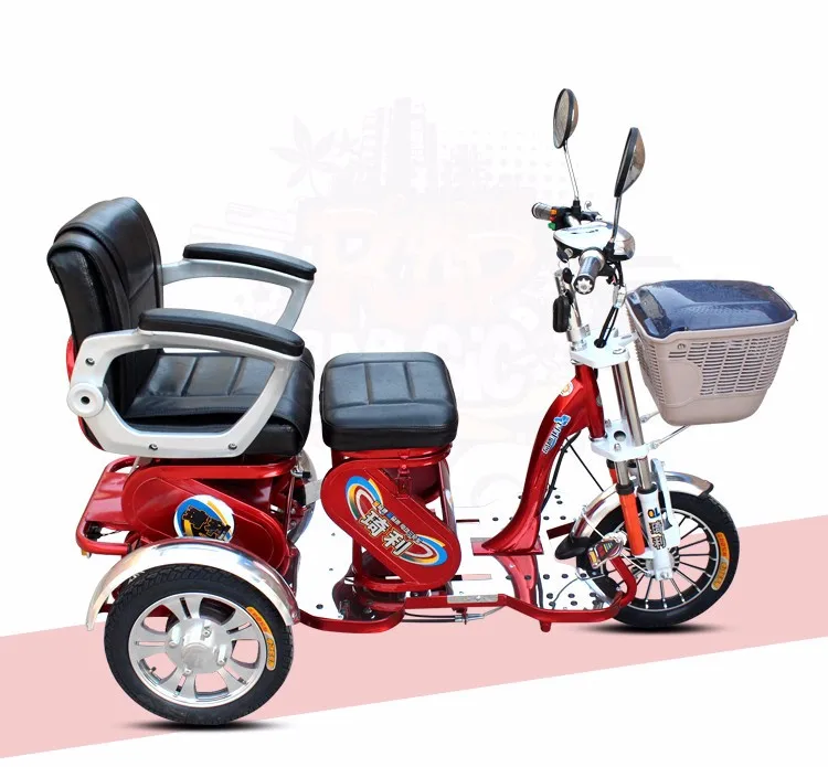 Perfect 48V 550W Rotatable Seat Three Wheel Scooter/Electric Scooter/E-Scooter 0