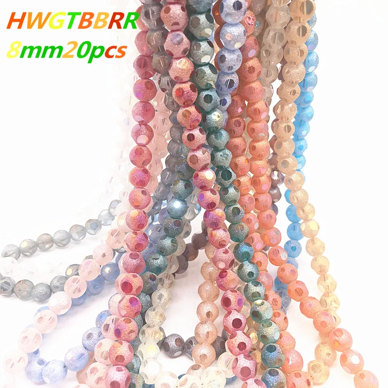 Wholesale 8mm Frosted Matt Austrian Faceted Crystal Bead High Quality Glass Loose Beads Handmade DIY Jewelry Making For Bracelet
Wholesale 8mm Frosted Matt Austrian Faceted Crystal Bead High Quality Glass Loose Beads Handmade DIY Jewelry Making For Bracelet