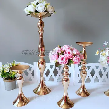 Gold Metal Candle Holders 50cm Stand Flowers Vase Candlestick As Road Lead Candelabra Centre Pieces Wedding Decoration
Gold Metal Candle Holders 50cm Stand Flowers Vase Candlestick As Road Lead Candelabra Centre Pieces Wedding Decoration