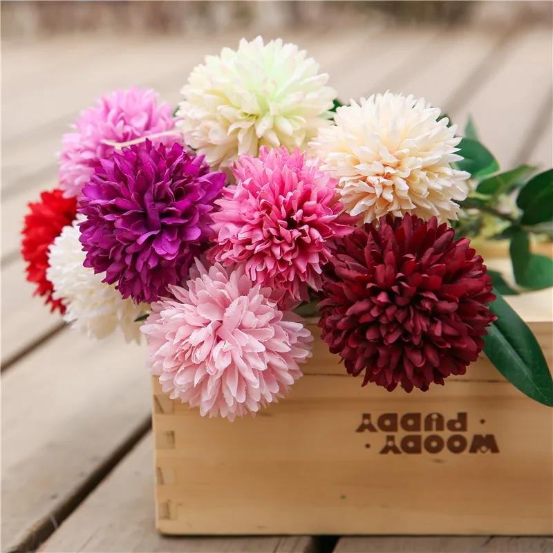 Klonca Luxury Handmade Silk Flower 35cm 10pcs/lot Artificial Flower Chrysanthemum Fake Flower for Home Wedding Decoration
Klonca Luxury Handmade Silk Flower 35cm 10pcs/lot Artificial Flower Chrysanthemum Fake Flower for Home Wedding Decoration