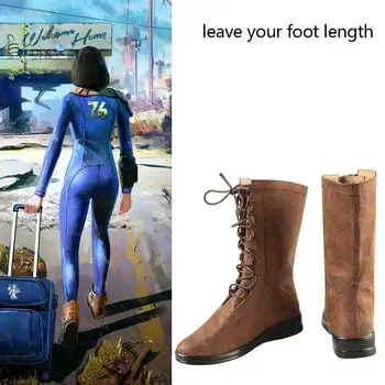 PS4 Game Fallout 4 Fallout 76 Cosplay Boots Vault 76 Sole Survivor Deacon Shoes Halloween Costume Cosplay Falt Boots Custom Made
PS4 Game Fallout 4 Fallout 76 Cosplay Boots Vault 76 Sole Survivor Deacon Shoes Halloween Costume Cosplay Falt Boots Custom Made
