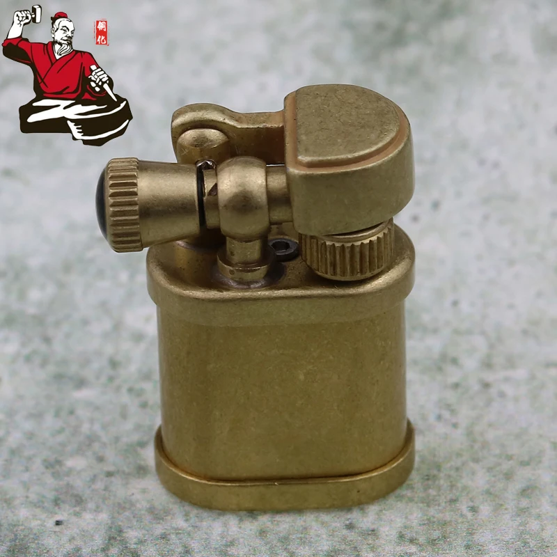 JIFENG metal copper mini vintage kerosene lighter Retro wheel personality oil lighter length 35mm Gift
JIFENG metal copper mini vintage kerosene lighter Retro wheel personality oil lighter length 35mm Gift
