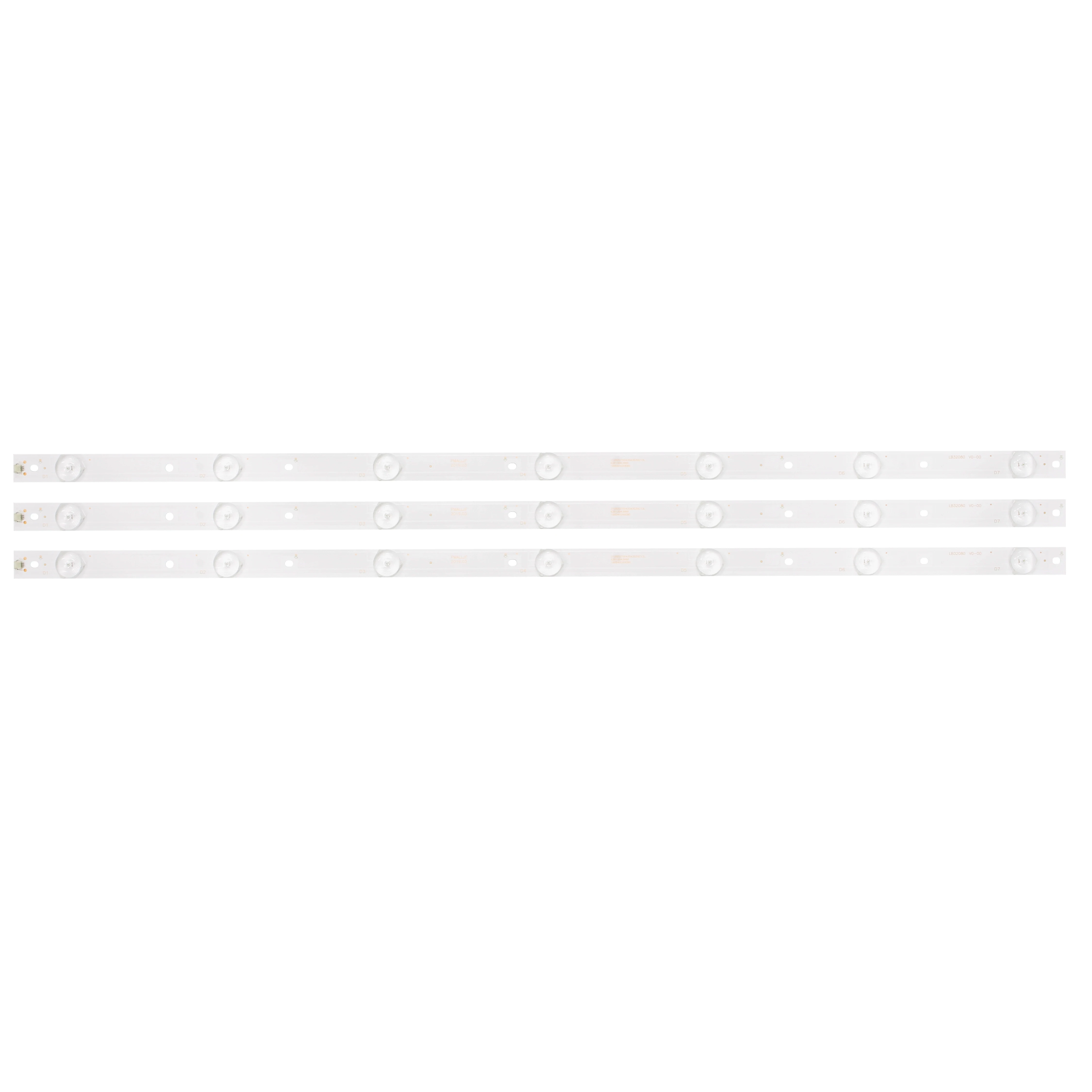 LED Backlight strip 7 lamp For PHILIPS for Sony 32"TV 32PHT4131/12 32PHT4201 32PHT5301 TPT315B5 DXYSHA.G AN10.5 FHBN0.K
LED Backlight strip 7 lamp For PHILIPS for Sony 32"TV 32PHT4131/12 32PHT4201 32PHT5301 TPT315B5 DXYSHA.G AN10.5 FHBN0.K