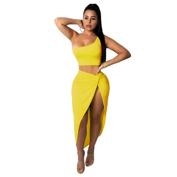Color Women 2019 New Two Piece Dress Set Crop Top And Skirt Set Spring Summer Sexy Elegant Skirt Clothes Club Outfits Set #60
Color Women 2019 New Two Piece Dress Set Crop Top And Skirt Set Spring Summer Sexy Elegant Skirt Clothes Club Outfits Set #60