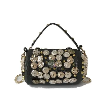 New Fashion Women Vintage PU Pillow Tote Bag Female Casual Rivet Button Handbag Lady Travel Mini All-match Crossbody Bag
New Fashion Women Vintage PU Pillow Tote Bag Female Casual Rivet Button Handbag Lady Travel Mini All-match Crossbody Bag