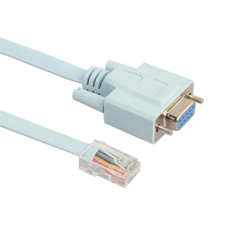 Console Cable RJ45 To DB9 CabConsole 72-3383-01 For Cisco Switch Router Professional Factory Price Drop Shipping
Console Cable RJ45 To DB9 CabConsole 72-3383-01 For Cisco Switch Router Professional Factory Price Drop Shipping