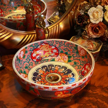 Jingdezhen factory directly ceramic hand painted porcelain wash basin bathroom sinks dragon sinks
Jingdezhen factory directly ceramic hand painted porcelain wash basin bathroom sinks dragon sinks