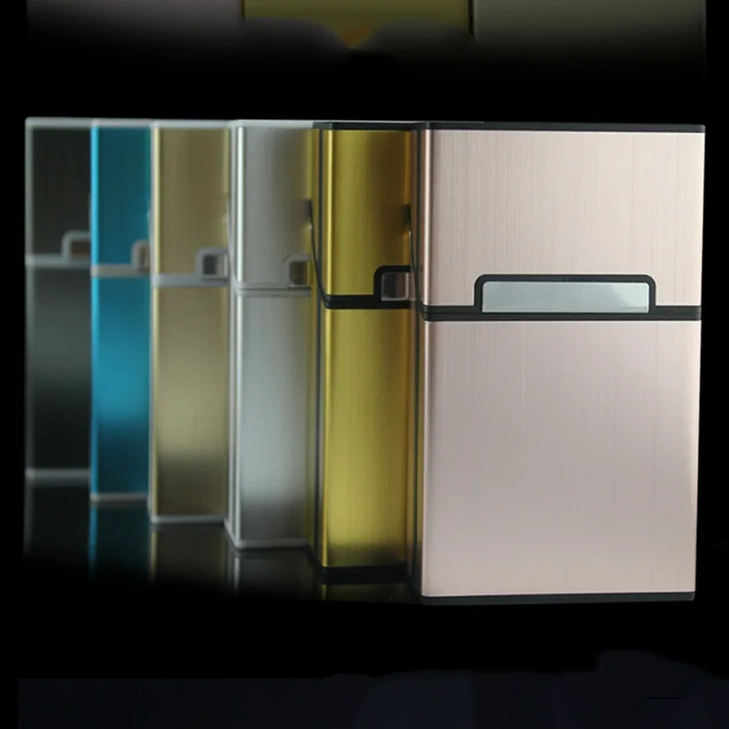 Fashion Pipe Creative Personality Cigaret Case Slim Metal Cigarette Box Aluminum Gift Box Cigarette Pack
Fashion Pipe Creative Personality Cigaret Case Slim Metal Cigarette Box Aluminum Gift Box Cigarette Pack