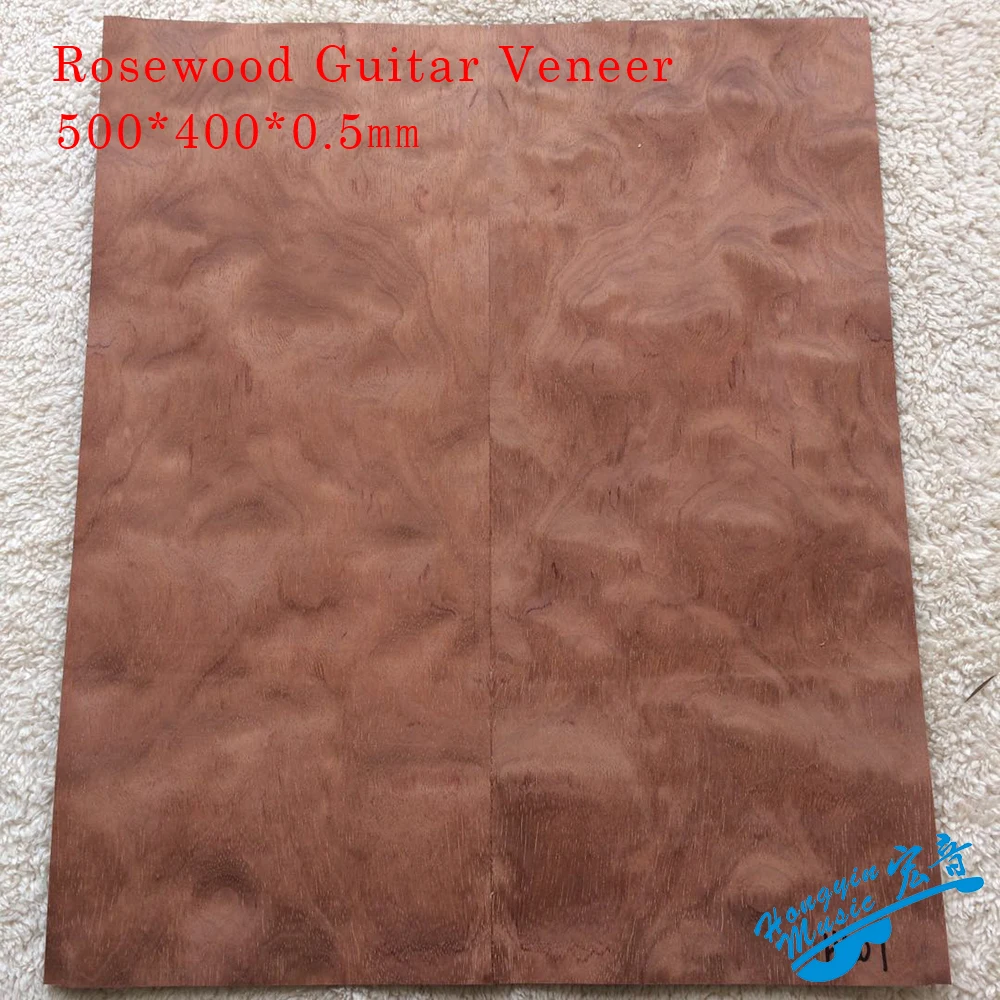 DIY Rosewood Guitar Veneer For Electric Bass Acoustic Guitars Original Wood Makeup Board Guitar Making Material 500*400*0.5mm
DIY Rosewood Guitar Veneer For Electric Bass Acoustic Guitars Original Wood Makeup Board Guitar Making Material 500*400*0.5mm