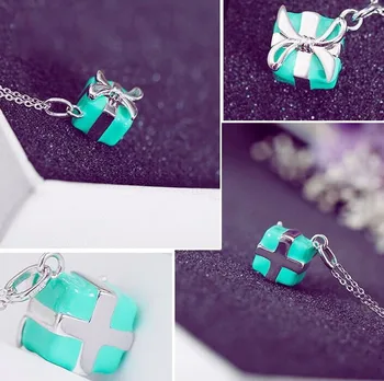 Best Quality Authentic 925 sterling silver blue green gift box ladies charm fashion jewelry crystal from Swarovskis chain Woman
Best Quality Authentic 925 sterling silver blue green gift box ladies charm fashion jewelry crystal from Swarovskis chain Woman