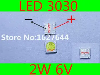 200pcs EVERLIGHT LED 3030 LED Backlight TV High Power 2W 6V LED Backlight Cool white For LED LCD TV Backlight Application
200pcs EVERLIGHT LED 3030 LED Backlight TV High Power 2W 6V LED Backlight Cool white For LED LCD TV Backlight Application