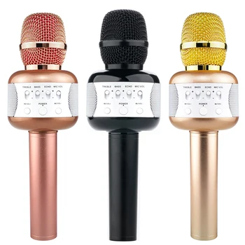 E106 Karaoke Microphone Wireless Bluetooth Home KTV Speaker Microphone For Smart Phone
E106 Karaoke Microphone Wireless Bluetooth Home KTV Speaker Microphone For Smart Phone
