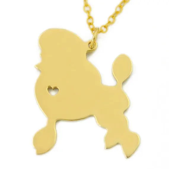Оптовая продажа кулон в форме пуделя Ожерелье I heart dog Pet ювелирное изделие подарок для друга Золотой Цвет Серебряный цвет 12 шт./лот
Оптовая продажа кулон в форме пуделя Ожерелье I heart dog Pet ювелирное изделие подарок для друга Золотой Цвет Серебряный цвет 12 шт./лот