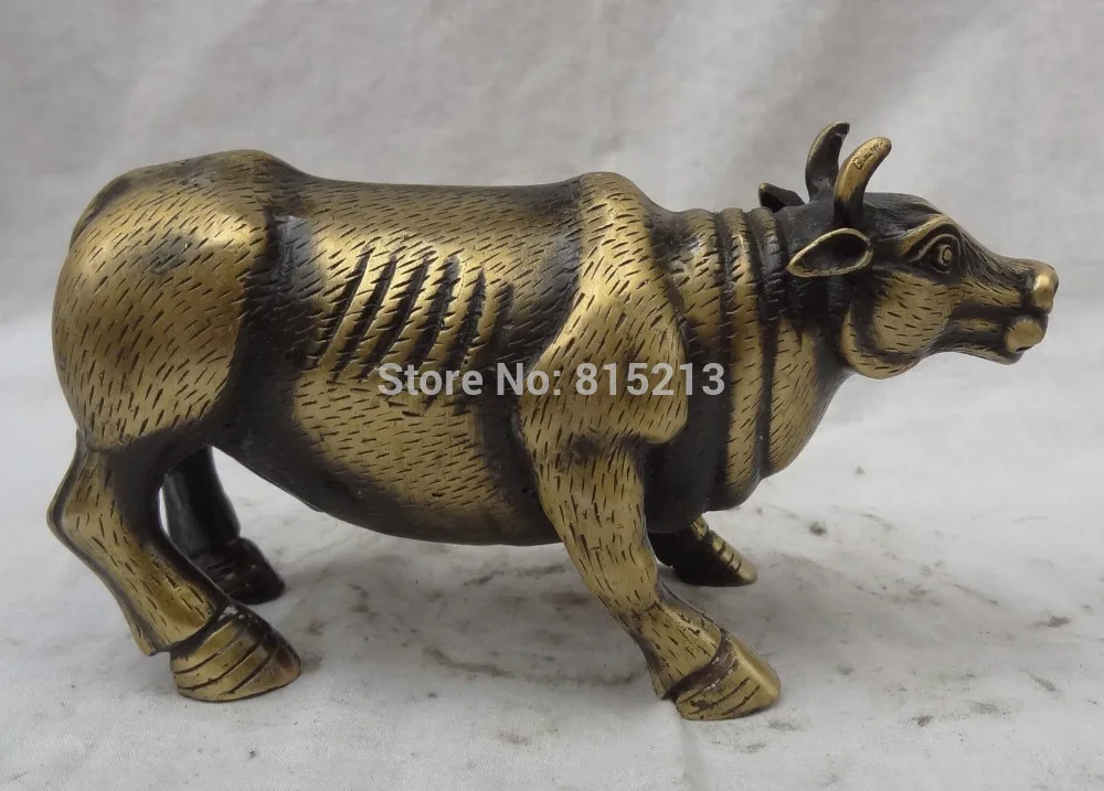 bi00738 Chinese Bronze Year Zodiac JiXiang Wealth Bull Ox Statue Animals Sculpture
bi00738 Chinese Bronze Year Zodiac JiXiang Wealth Bull Ox Statue Animals Sculpture