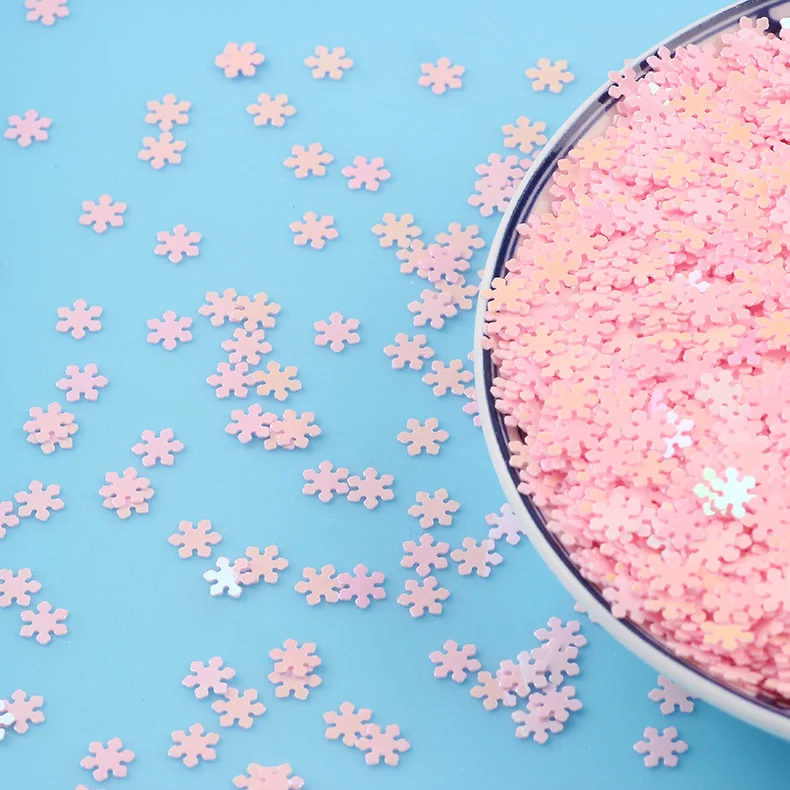 10g Christmas Snowflake Sequins for Crafts 5mm Loose Glitter Sequin Paillettes Sewing Wedding Party Decoration DIY Nail Confetti
10g Christmas Snowflake Sequins for Crafts 5mm Loose Glitter Sequin Paillettes Sewing Wedding Party Decoration DIY Nail Confetti