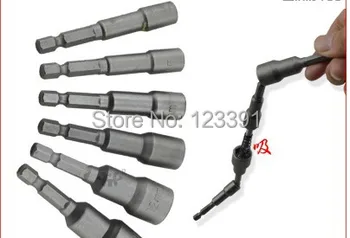 Free shipping of 5PCS/set H9mm*65mm 40Crv made hexagonal socket,Magnetic sleeves electric sockets 65mm lenght 1/4" hex shank
Free shipping of 5PCS/set H9mm*65mm 40Crv made hexagonal socket,Magnetic sleeves electric sockets 65mm lenght 1/4" hex shank