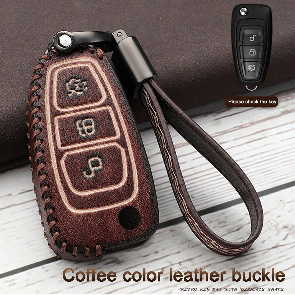 Leather Car Key FOB Case Set For Ford C-Max S-Max Focus 3 MK2 MK3/Galaxy Mondeo Transit Fiesta Focus 3 Folding Protector Holder
Leather Car Key FOB Case Set For Ford C-Max S-Max Focus 3 MK2 MK3/Galaxy Mondeo Transit Fiesta Focus 3 Folding Protector Holder