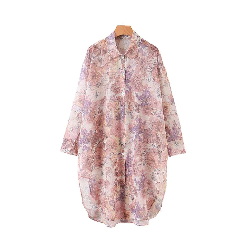 WHOHOLL Women Elegant Print Long Blouse Oversized Long Sleeve Irregular Shirtsb Female Streetwear Loose Tops Blusas Lb290
WHOHOLL Women Elegant Print Long Blouse Oversized Long Sleeve Irregular Shirtsb Female Streetwear Loose Tops Blusas Lb290
