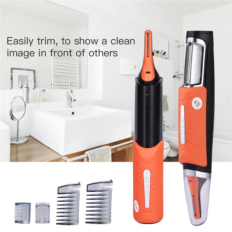 Original Micro Trimer Hair Cutter Clipper For Men Ear Sideburns Eyebrow with 4 Combs Cleaner Machine Styling Kit
Original Micro Trimer Hair Cutter Clipper For Men Ear Sideburns Eyebrow with 4 Combs Cleaner Machine Styling Kit