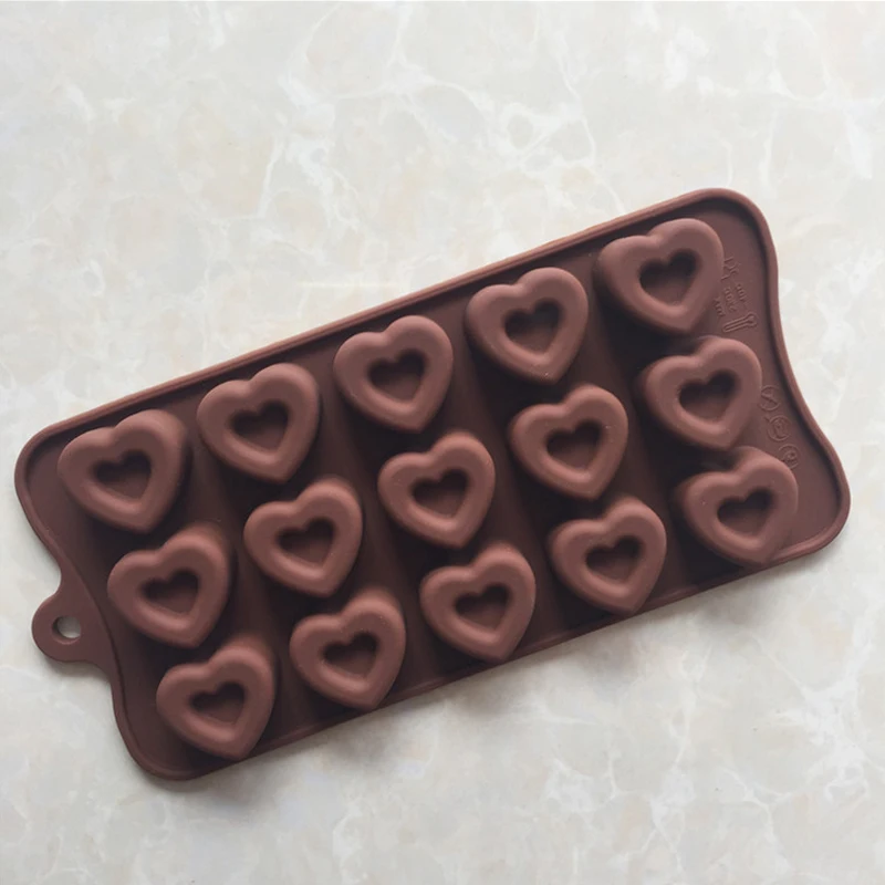 Valentine's Day Love Heart Shape 15 Grid Mini Cube Candy Chocolate Mold, Cake Mould Silicone MF158
Valentine's Day Love Heart Shape 15 Grid Mini Cube Candy Chocolate Mold, Cake Mould Silicone MF158