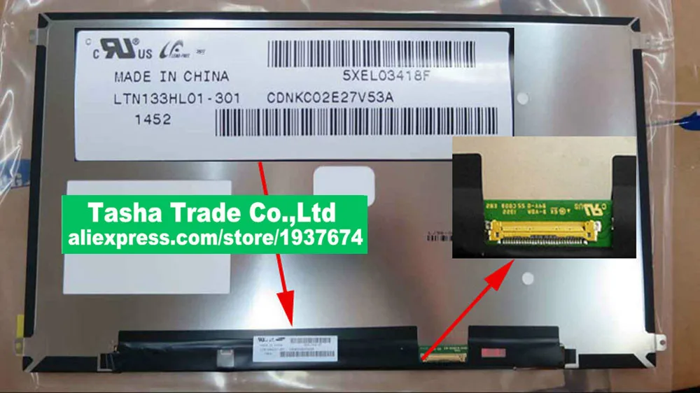 LTN133HL01-301 LTN133HL01 301 экран ЖК-экран панель экрана ноутбука матовая 1920*1080 eDP 30 контактов
LTN133HL01-301 LTN133HL01 301 экран ЖК-экран панель экрана ноутбука матовая 1920*1080 eDP 30 контактов