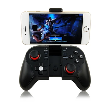 T9 Mobile Phone Bluetooth Wireless Gamepad with Bracket for Andriod/IOS/Win 7/8/10 System Mobile Game Controller
T9 Mobile Phone Bluetooth Wireless Gamepad with Bracket for Andriod/IOS/Win 7/8/10 System Mobile Game Controller