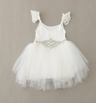 New White Baby Girl Dress 2015 Children Lace Flower Sleeveless Dresses Tutu Crystal Party Clothing Wholesale 5pcs/lot
New White Baby Girl Dress 2015 Children Lace Flower Sleeveless Dresses Tutu Crystal Party Clothing Wholesale 5pcs/lot