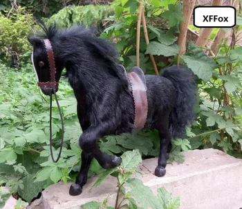 big real life black horse model with saddle plastic&furs simulation rise leg horse doll gift about 30x36cm xf1887
big real life black horse model with saddle plastic&furs simulation rise leg horse doll gift about 30x36cm xf1887