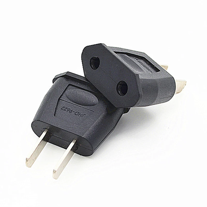 

EU Europe European 2 round hole to US Plug Canada Japan Brazil Philippines Thailand Home Travel Wall Power Adapter Converter