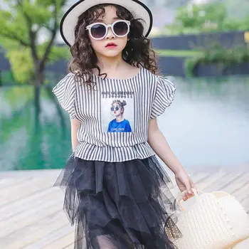 2020 Toddler Girls Lace Dress Summer Princess Party Dress Teenage Girls Striped Dress 8 10 11 12 14 Years Kids Clothes Sukienki
2020 Toddler Girls Lace Dress Summer Princess Party Dress Teenage Girls Striped Dress 8 10 11 12 14 Years Kids Clothes Sukienki