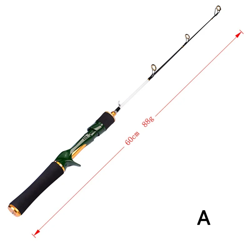 Portable Winter Fishing Rods Hard Ultralight Ice Fishing Rods Detachable Spinning Fishing Travel Rod
Portable Winter Fishing Rods Hard Ultralight Ice Fishing Rods Detachable Spinning Fishing Travel Rod