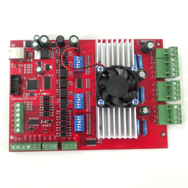 USB MACH3 3 оси|Контроллер двигателя| |
