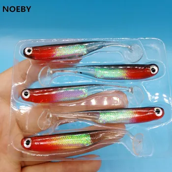NOEBY 20pcs/lot T-tail soft lure 2.5g/7.5cm 4colors Shad Manual Silicone Bass Bait Swimbaits fishing lure
NOEBY 20pcs/lot T-tail soft lure 2.5g/7.5cm 4colors Shad Manual Silicone Bass Bait Swimbaits fishing lure