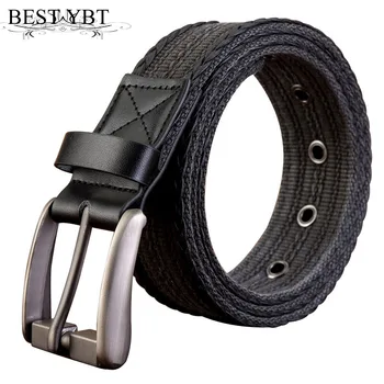 Best YBT Unisex Cnavas belt fashion Woven Alloy pin buckle Men belt young students casual cowboy pants belt
Best YBT Unisex Cnavas belt fashion Woven Alloy pin buckle Men belt young students casual cowboy pants belt