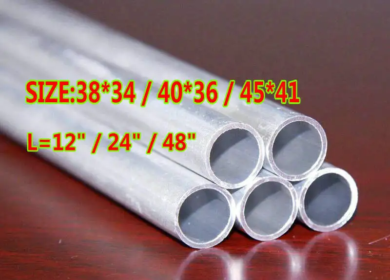 FOR L=48"Inch OD1.5"x1.34"ID,OD1.57"x1.42"ID,OD1.78"x1.61"ID Aluminum 6061 T6 Round Tube Straight Pipe 38x34,40x36,45x41 1200mm
FOR L=48"Inch OD1.5"x1.34"ID,OD1.57"x1.42"ID,OD1.78"x1.61"ID Aluminum 6061 T6 Round Tube Straight Pipe 38x34,40x36,45x41 1200mm